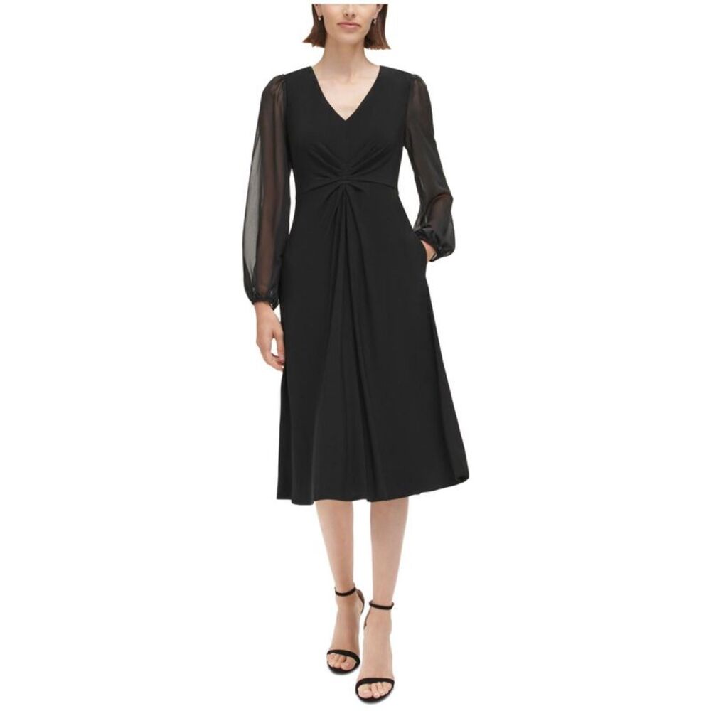 tuckernuck formal dress Black Taffeta Simmons Column Men's Pant Size:34/30 Richmond Ridged 5 Drawer Pair with black heels dress skirt